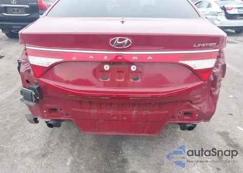 2016 Hyundai Azera Limited z USA, uszkodzony, nr VIN KMHFH4JG2GA525549